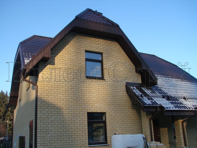 строительство дома из пеноблоков в Подольске закончено